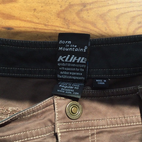 Kuhl‎ Pants Womens 10 Brown Hiking Camp Climb Gorpcore Outdoor Casual Knee - Picture 12 of 13